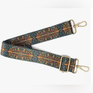 Guitar Crossbody Peacock Bag Strap